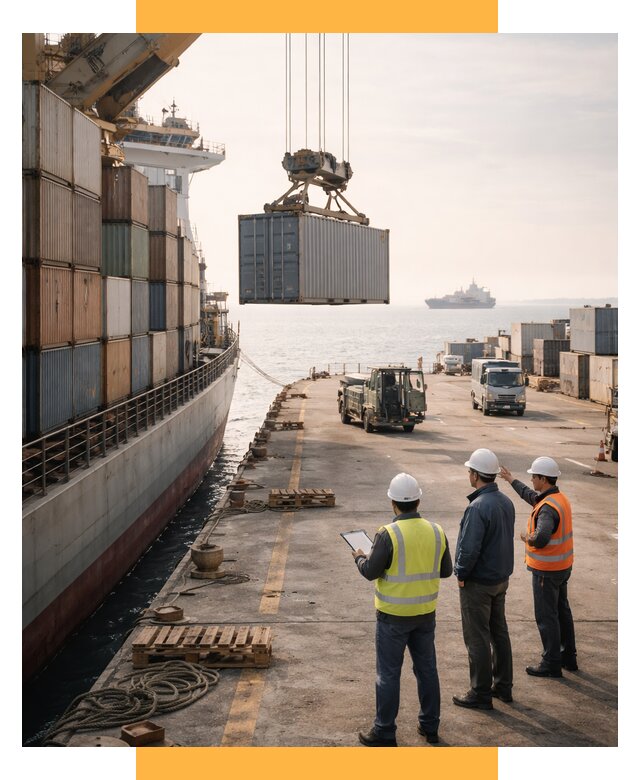 Морские перевозки грузов по миру от 47160 р. | СетСервис-Чрх