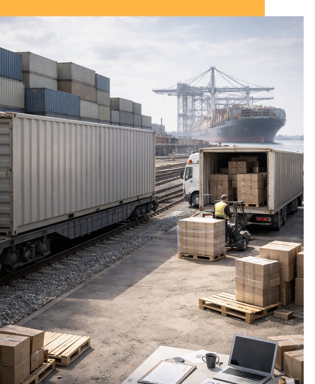 Мультимодальные перевозки грузов по миру от 47160 руб