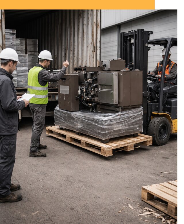 Доставка промышленного оборудования из Европы от 47160