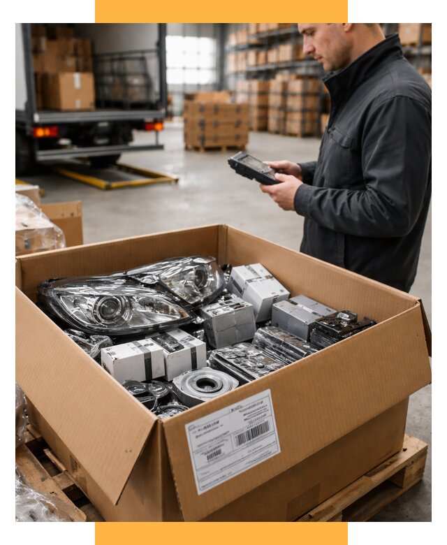 Доставка автозапчастей из Европы под ключ от 13100 р. | СетСервис-Чрх