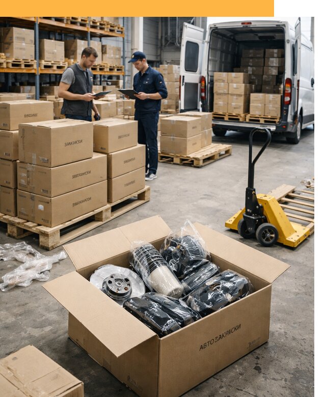 Доставка автозапчастей из Европы от 13100 руб быстро и надёжно
