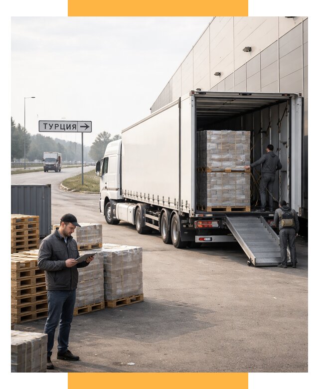 Автоперевозки и доставка фурой из Турции от 125760 р. | СетСервис-Чрх
