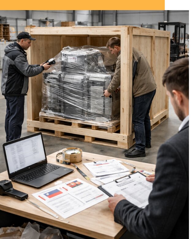 Доставка промышленного оборудования из США от 68120 руб