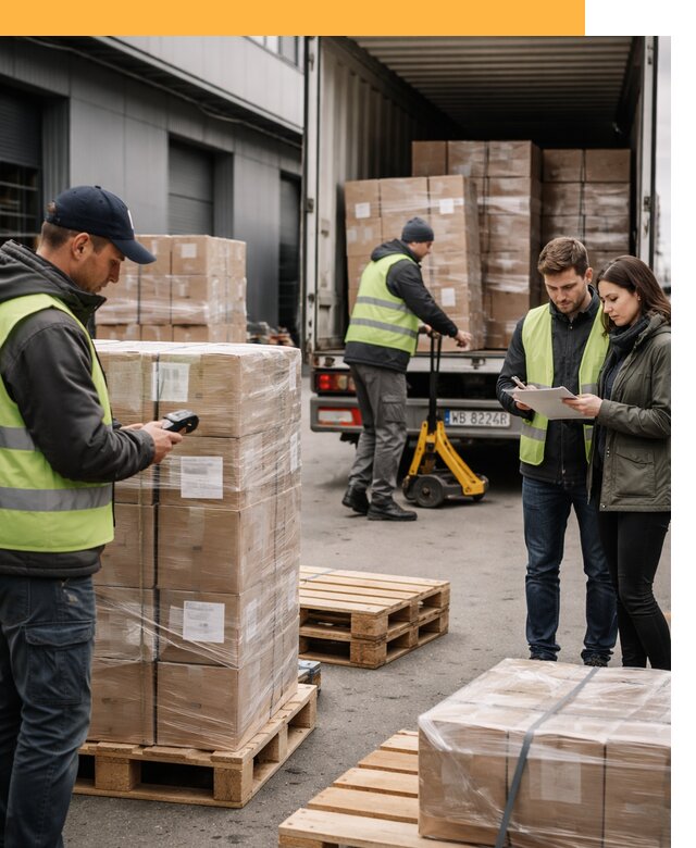 Доставка грузов из Польши: морем, авто и авиа от 7860