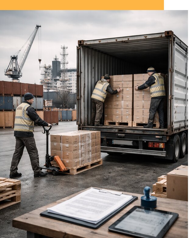 Доставка грузов из Латвии от 26200 руб, морская, авто, авиа