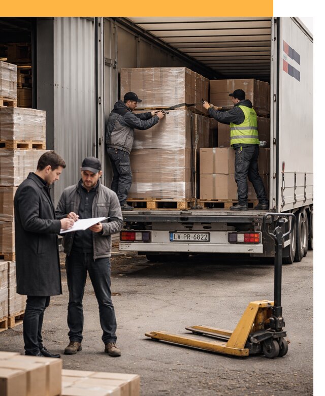 Автоперевозки из Латвии — международная доставка от 78600