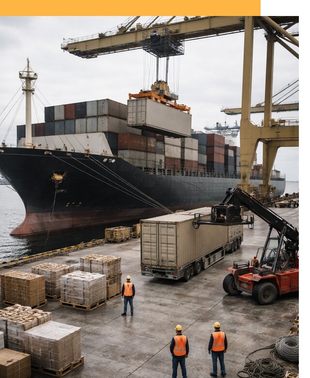 Морские перевозки из Индии: доставка FCL/LCL, таможня от 125760