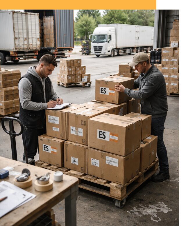 Доставка грузов в Испанию автотранспортом от 36680 руб