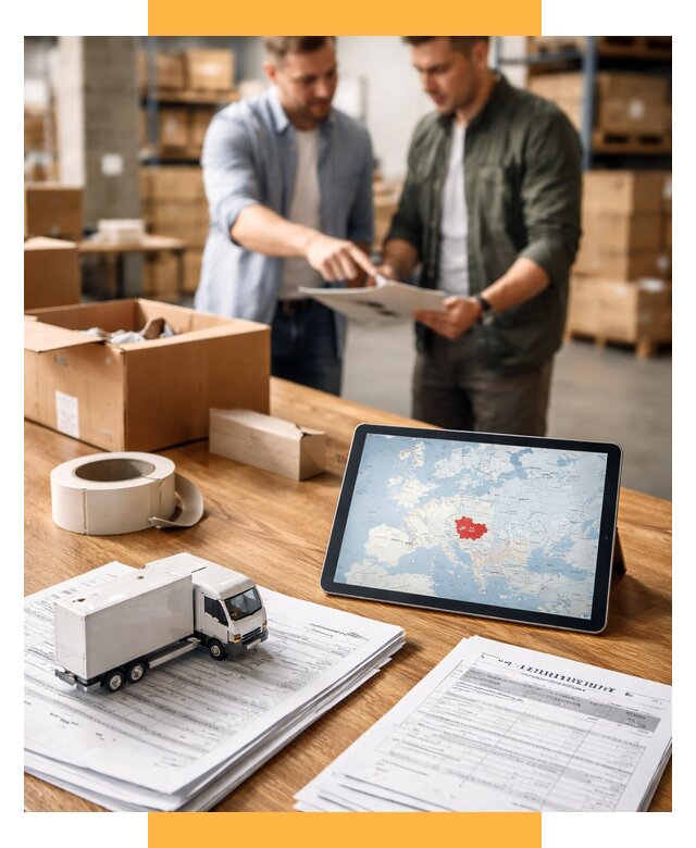 Доставка грузов в Чехию от 36680 р. - логистика СетСервис-Чрх