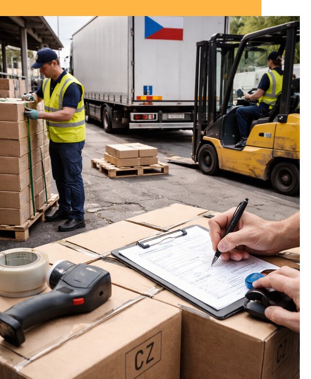 Доставка грузов в Чехию от 36680 руб, международные перевозки