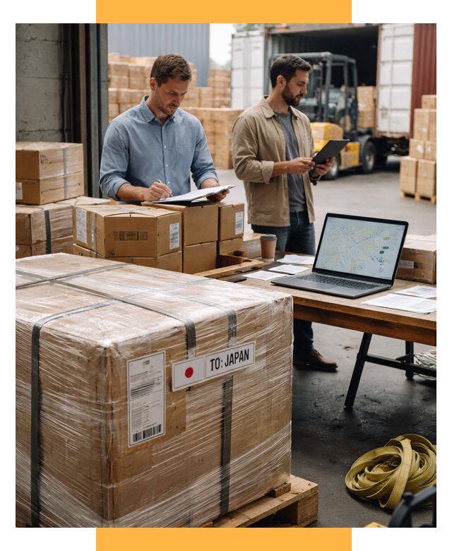 Доставка грузов в Японию от 26200 р., логистика СетСервис-Чрх