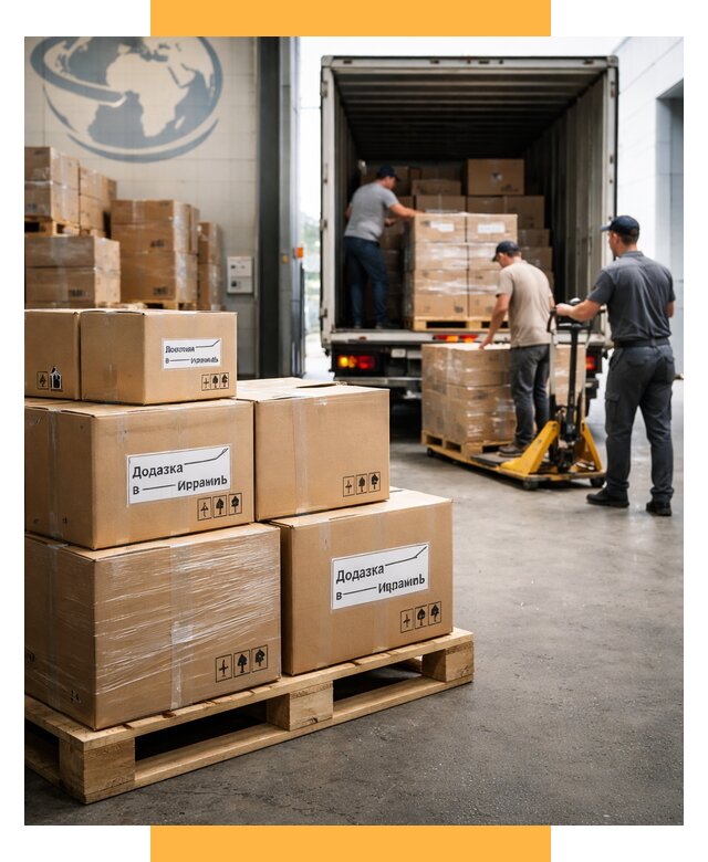 Доставка грузов в Израиль и экспорт от 47160 р. СетСервис-Чрх