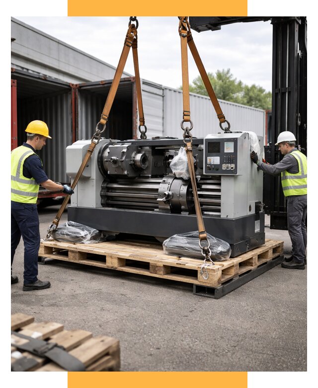 Перевозка станков и таможня от 62880 р. | СетСервис-Чрх логистика