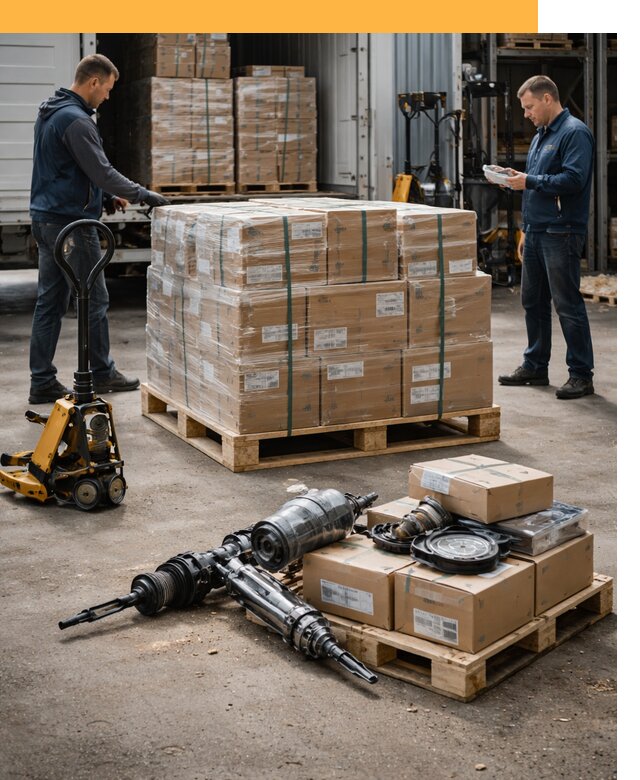 Международная перевозка автозапчастей по миру от 4716 руб