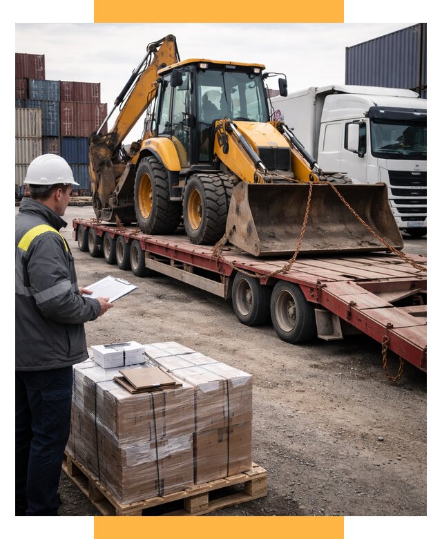 Международная перевозка спецтехники от 47160 р., СетСервис-Чрх