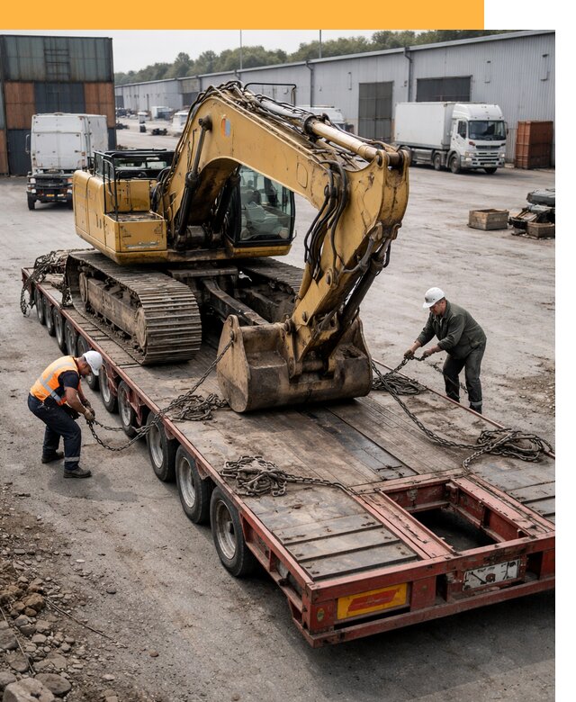 Перевозка спецтехники по России и миру от 47160 руб