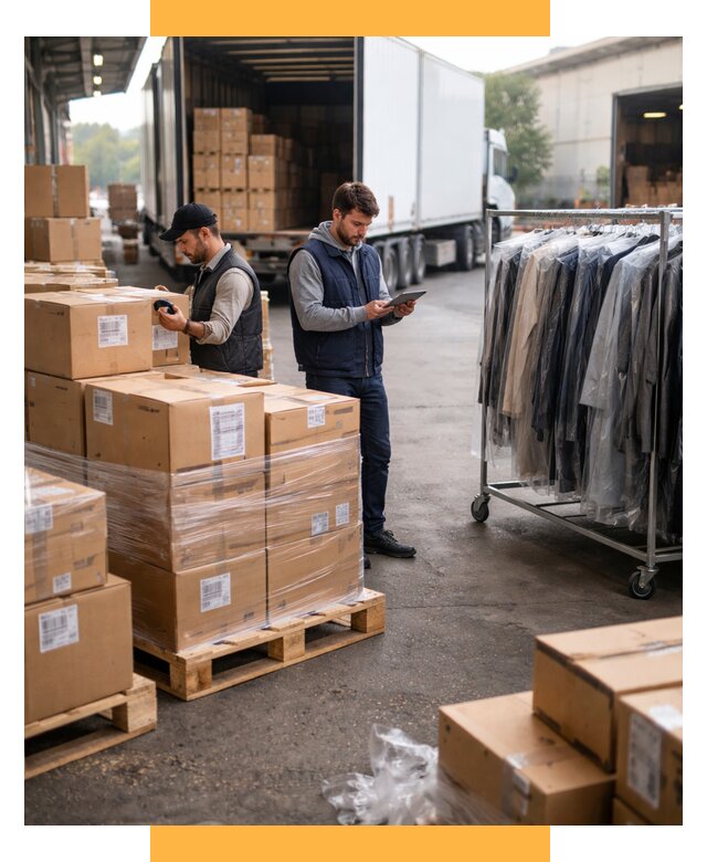 Перевозка и доставка одежды из Китая от 7860 р., СетСервис-Чрх