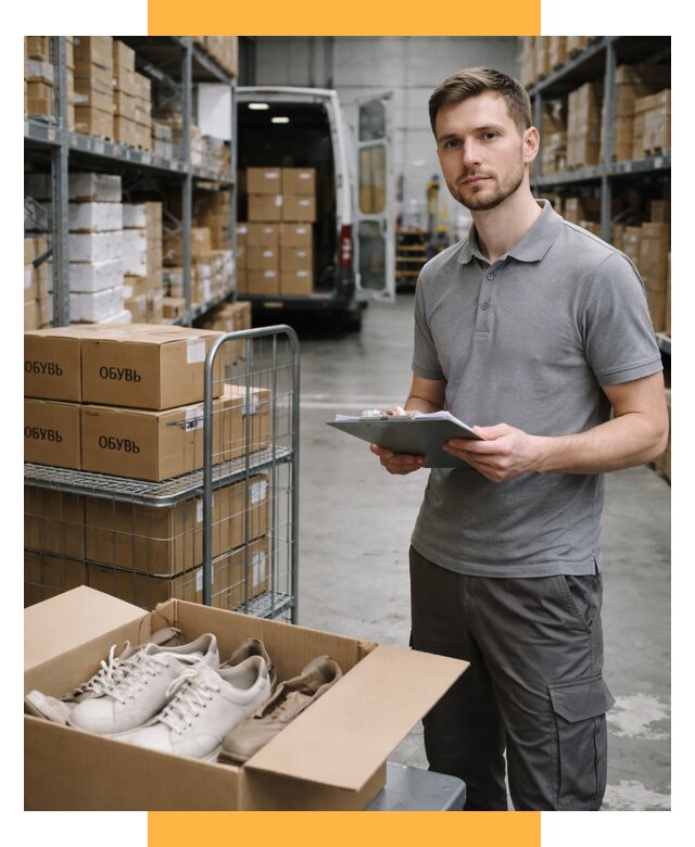 Доставка обуви из Китая и Турции от 4716 р. СетСервис-Чрх