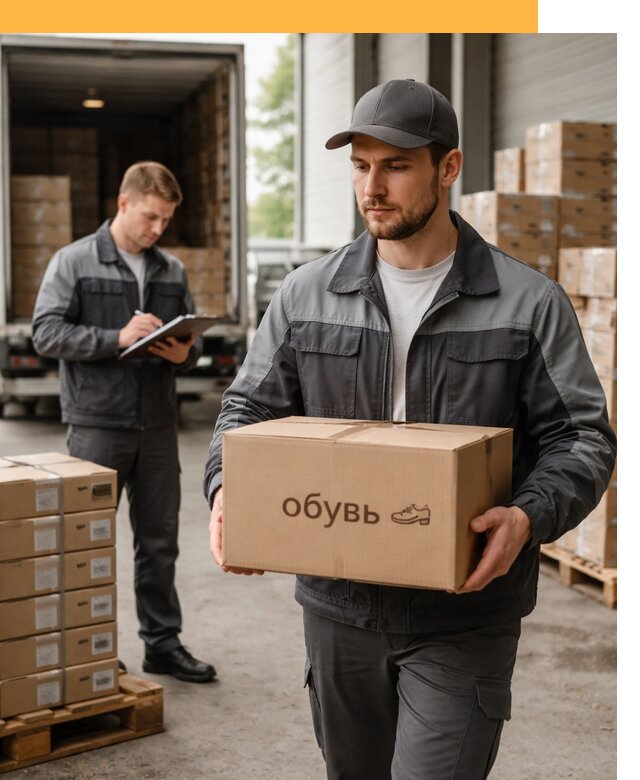 Международная перевозка обуви с таможенным оформлением от 4716