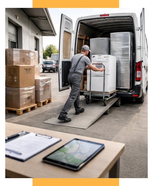 Перевозка бытовой техники от 6812 р. - логистика СетСервис-Чрх