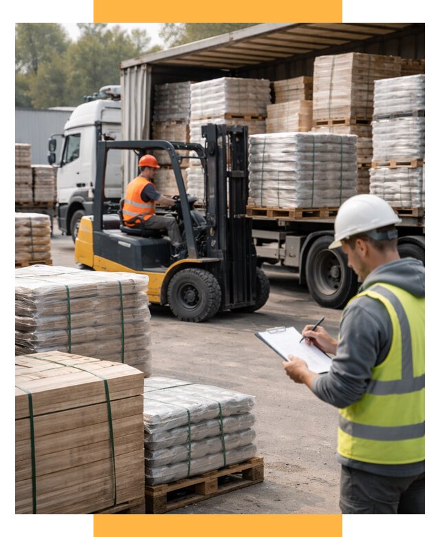 Перевозка строительных материалов от 5764 р. | СетСервис-Чрх