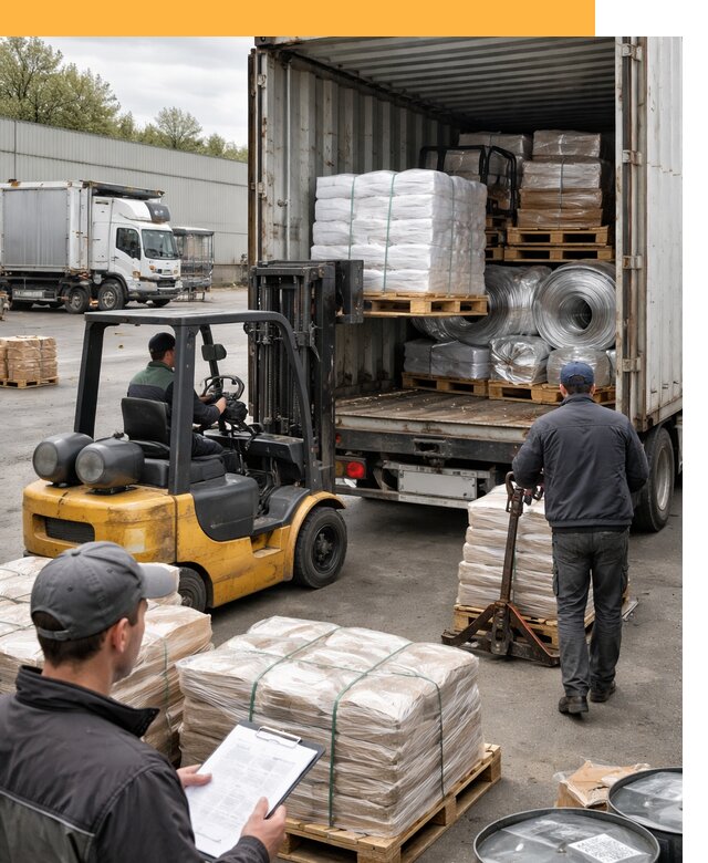 Международная перевозка сырья для производства от 6812 руб