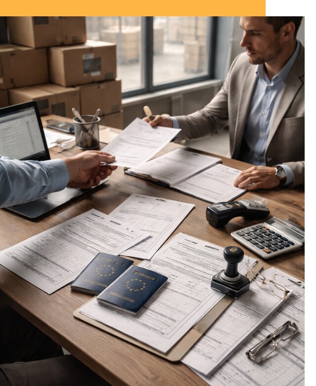 Таможенное оформление грузов из Европы от 8908 руб