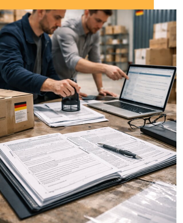 Таможенное оформление грузов из Германии от 9432 руб.