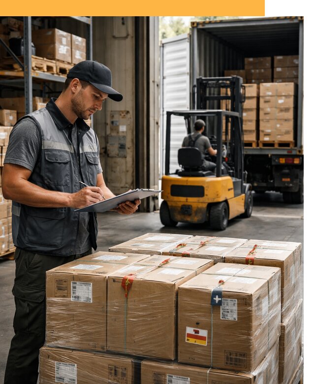 Реэкспорт товаров с таможенным оформлением и доставкой от 12576