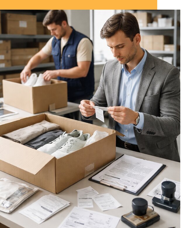 Таможенное оформление одежды и обуви по выгодной цене от 6812 руб