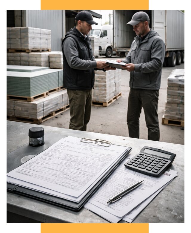 Таможенное оформление стройматериалов от 8908 р. | СетСервис-Чрх