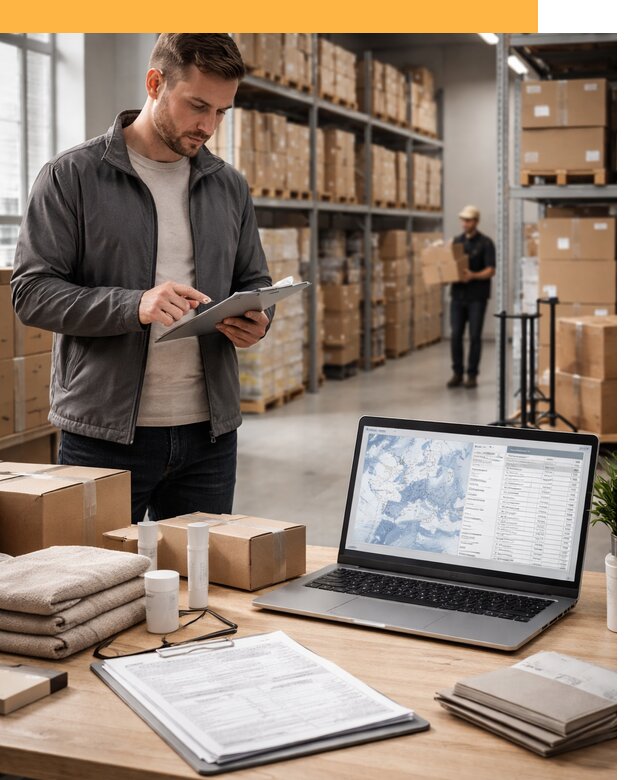 Закупка товаров в Европе под ключ: доставка, таможня от 7860 руб